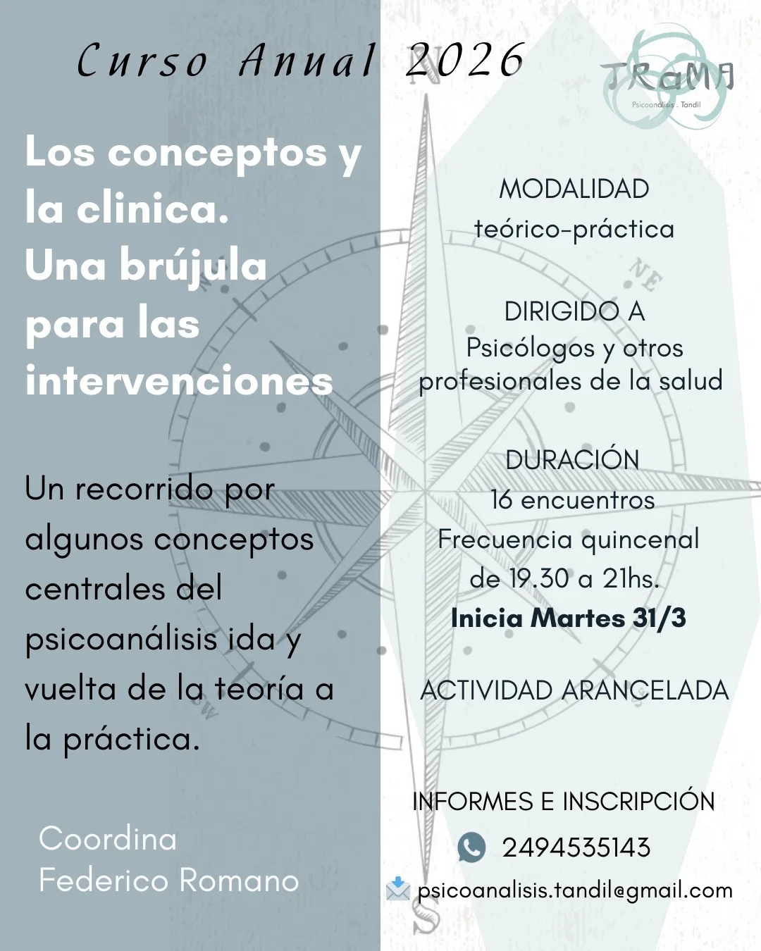 Curso Los conceptos y la clínica - Presentación
