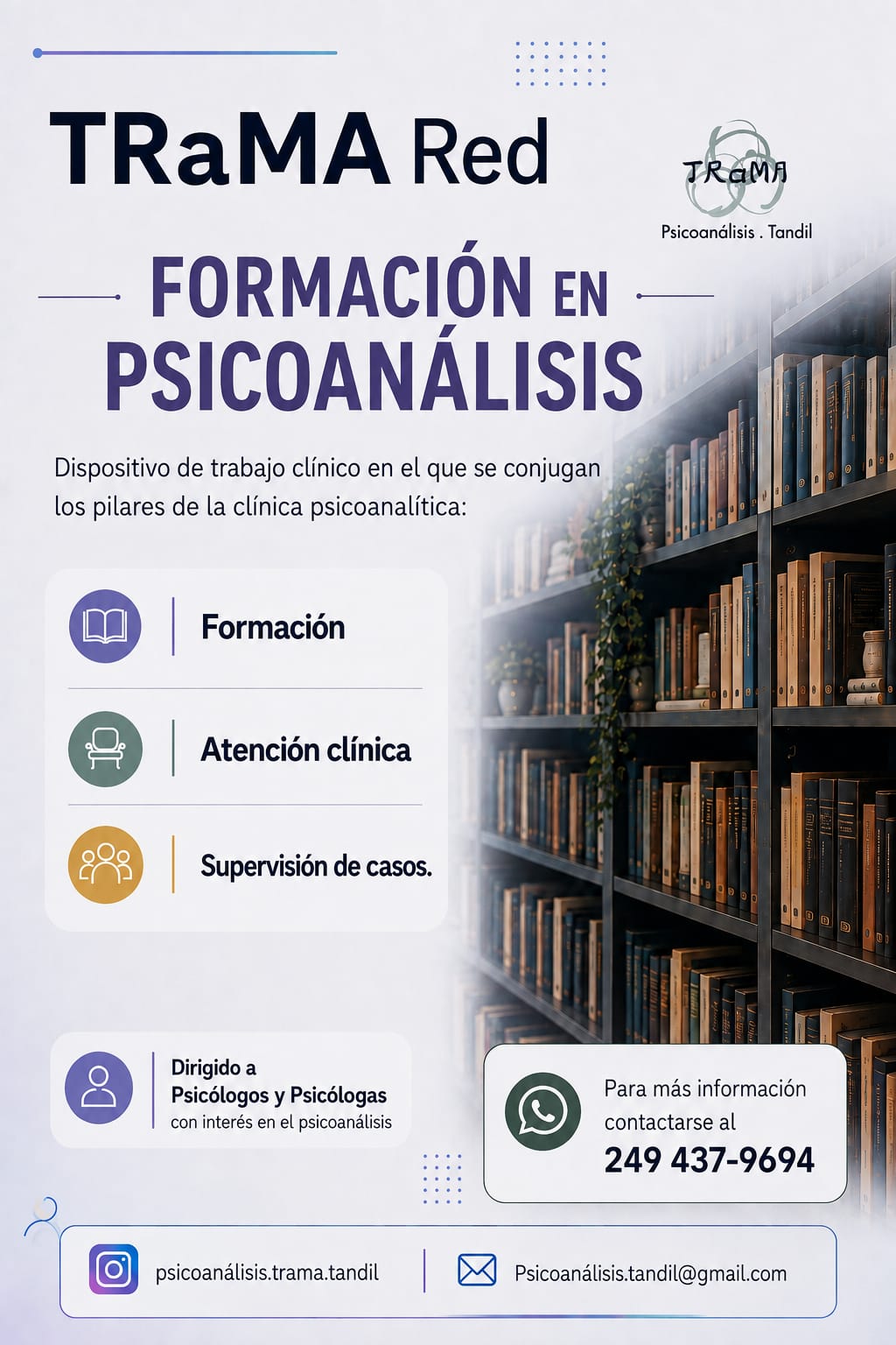 Formación en psicoanálisis - Contactar por WhatsApp