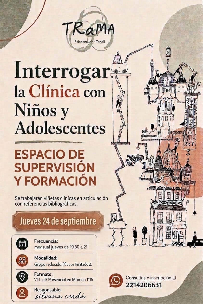 Interrogar la Clínica con Niños y Adolescentes - Espacio de supervisión y formación